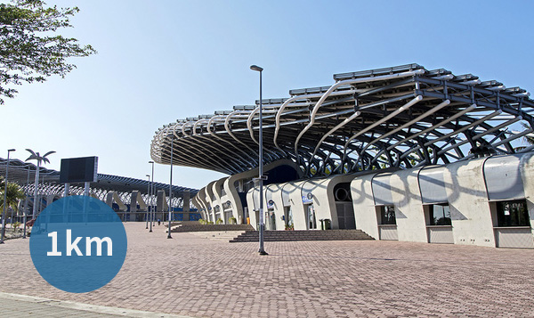 全球工業城附近地標-高雄國家體育場(世運主場館)