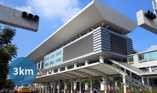 全球工業城附近地標-R16 高鐵左營站